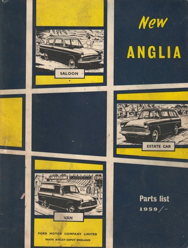 New ford anglia - new,