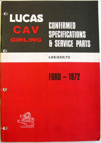 Lucas ford 1972 gamma - gamma, auto
