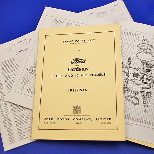 Elenco ricambi ford 8cv - ricambi,
