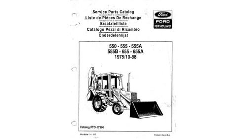 Ford 550 555 555a 555b - 550,