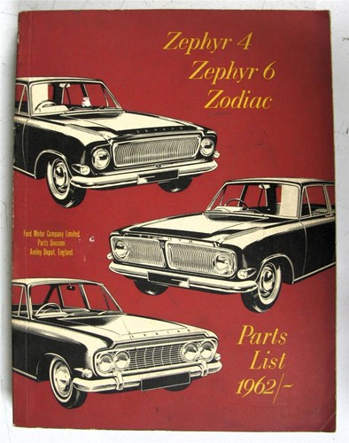 Ford zephyr zodiac - ford, 4